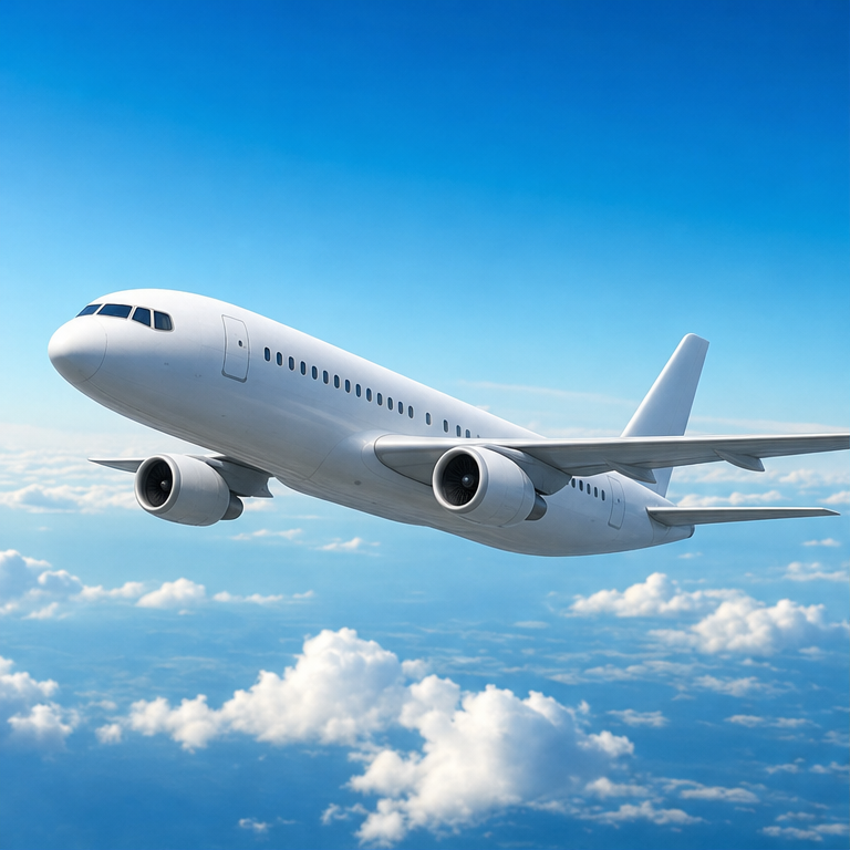 ひこうきは、空をとぶ乗り物です。
人や荷物をのせて、遠いところへ行けます。
車よりも、とても速く進みます。