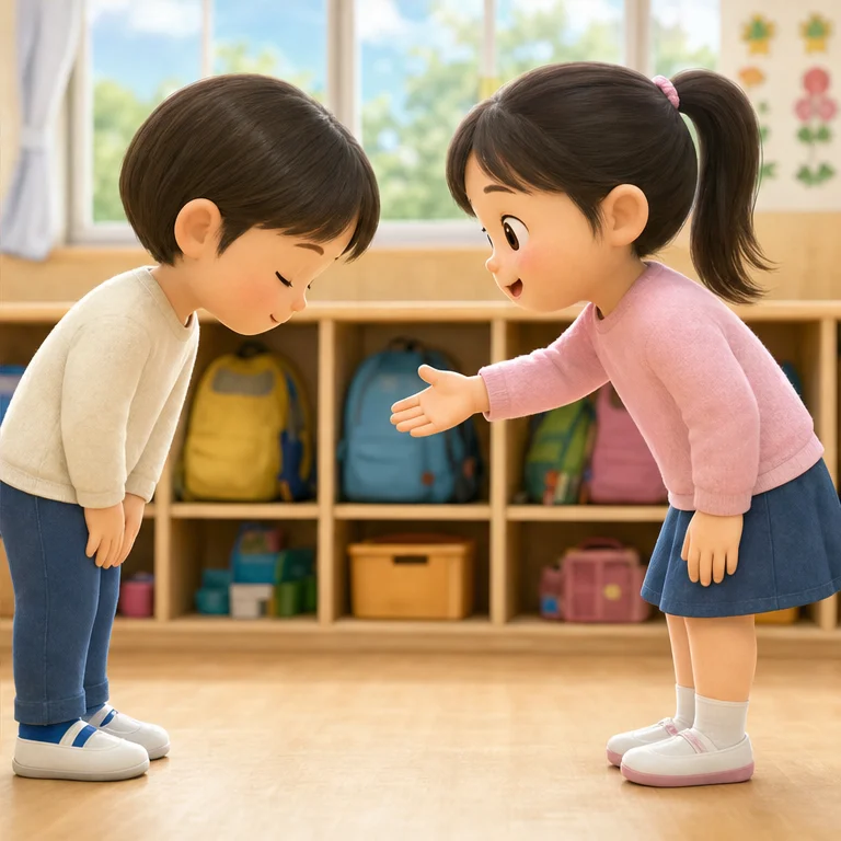 친절한 말은 마음을 따뜻하게 합니다.
「고마워」는 기쁜 마음을 전하는 말입니다.
「괜찮아?」는 상대를 생각하는 말입니다.