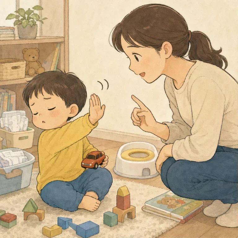 쉬한 직후의 화장실