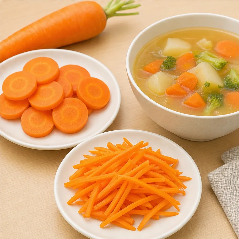 Carrots are eaten after washing them well.
You can cut them into small pieces and put them in dishes.
They are also used in soup, curry, and salad.