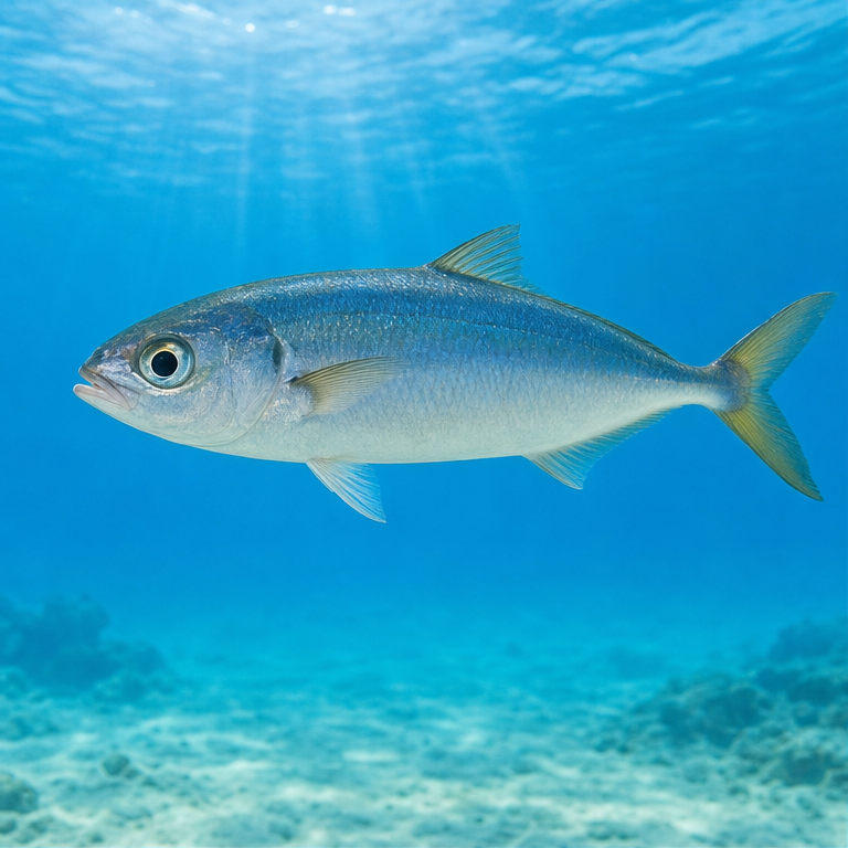 さかなは、水の中でくらす生き物です。
海や川や池にすんでいます。
海には、たくさんのさかながいます。