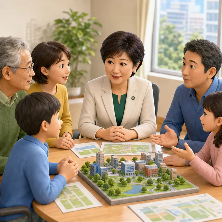 政治家は、まちのことを考える人です。
みんなの話を聞いて、くらしやすくする方法を考えます。
道路、公園、学校などのことも考えます。