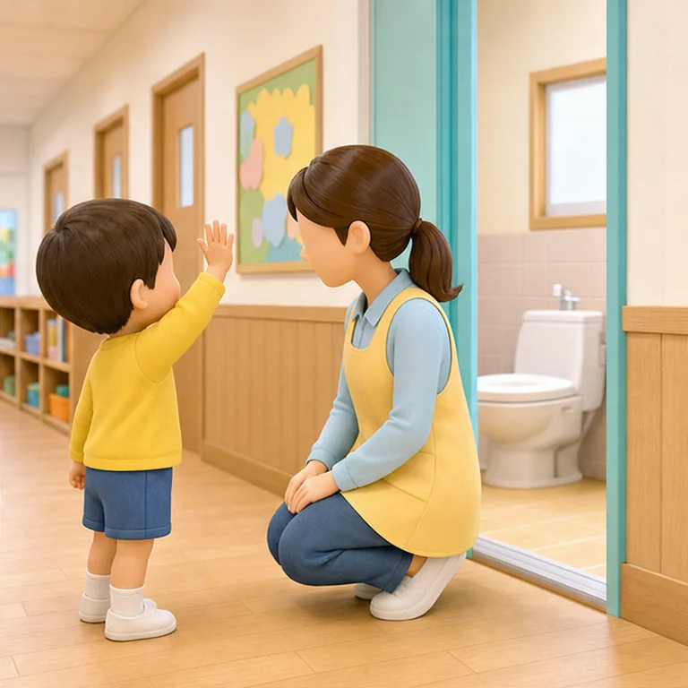 When you need to go to the toilet, say so early.
Tell someone at home or your teacher.
It is important not to hold it in too long.