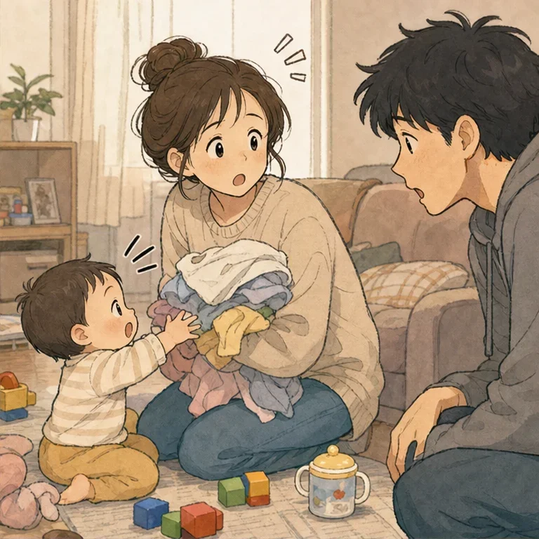 그때, 아이가 이쪽으로 손을 뻗으며 또렷하게 들리는 목소리로 말했습니다.
“엄마”
순간, 방 안의 모든 소리가 멈춘 것 같은 기분이 들었습니다.
잘못 들은 걸지도 몰라. 우연일지도 몰라. 그렇게 생각하면서도, 가슴 깊은 곳이 찡하고 뜨거워졌습니다.