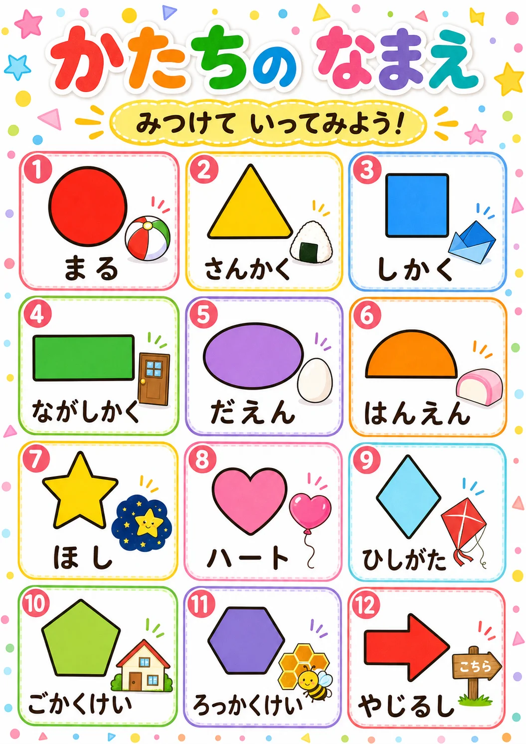 かたちの なまえ