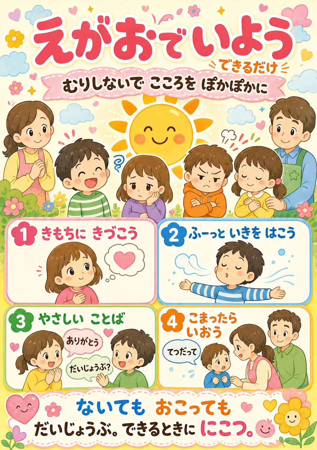 えがおで