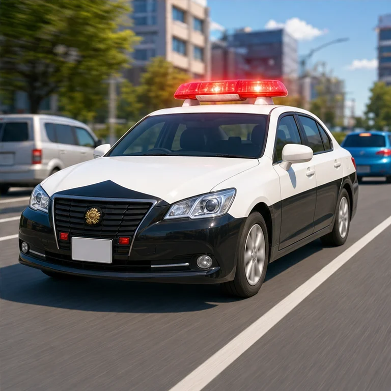 When it needs to hurry, the red warning light flashes.
Sometimes the siren sounds too.
If you hear it, wait in a safe place with an adult.