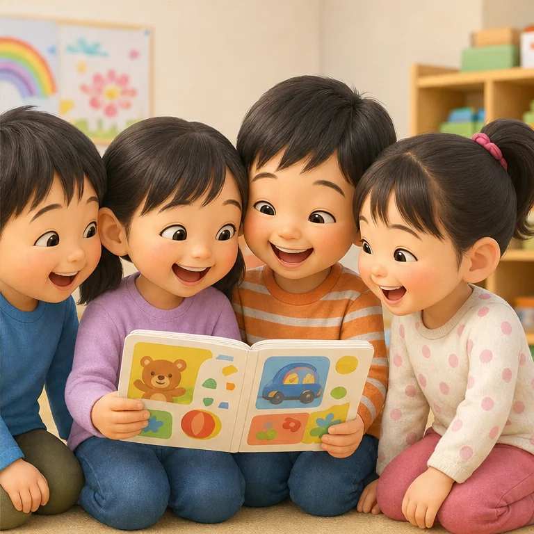 みんなで楽しく笑うと、うれしい気持ちになります。
でも、だれかをからかって笑うと、悲しい気持ちになることがあります。
やさしい笑いを大切にしましょう。