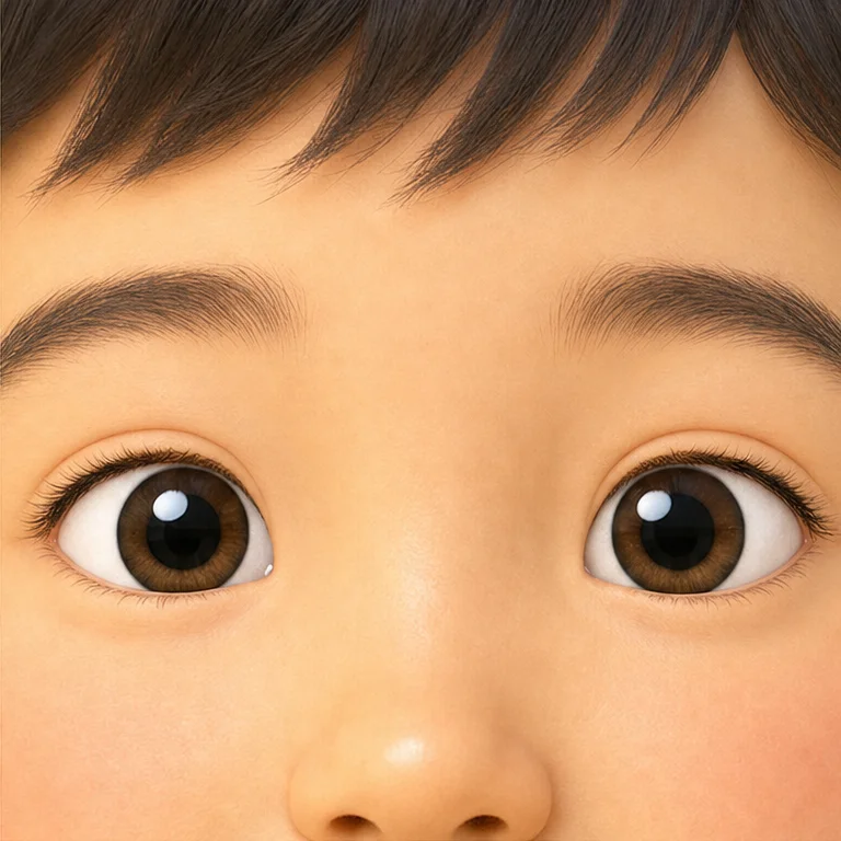 眼睛是看东西的地方。
我们可以看到颜色和形状。
要爱护眼睛。