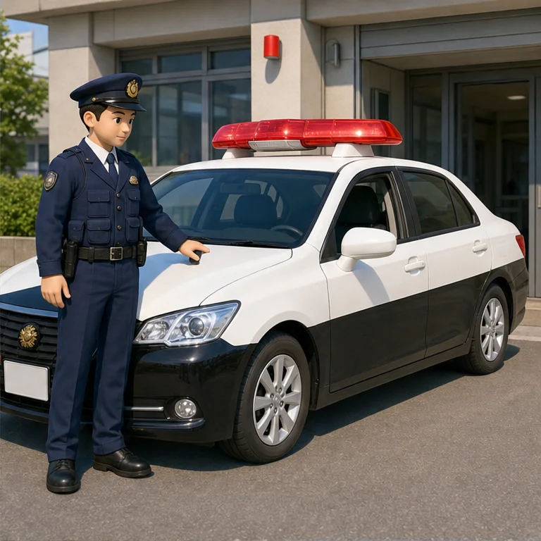 Police officers ride in police cars.
Police officers work to protect everyone in the town.
They ride in police cars to go to many different places.