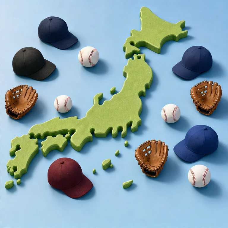 日本には、いろいろな町があります。
それぞれの場所に、野球のチームがあります。
強いチームが、甲子園に集まります。