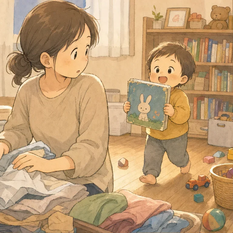 몇 번이고 같은 그림책을
