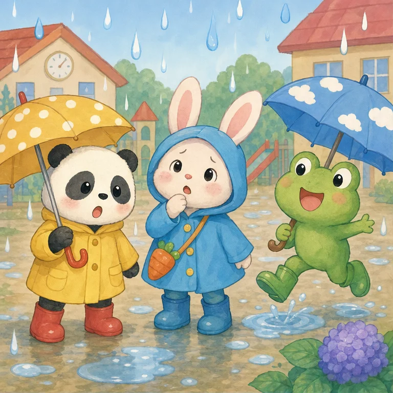 梅雨ときれいな紫陽花