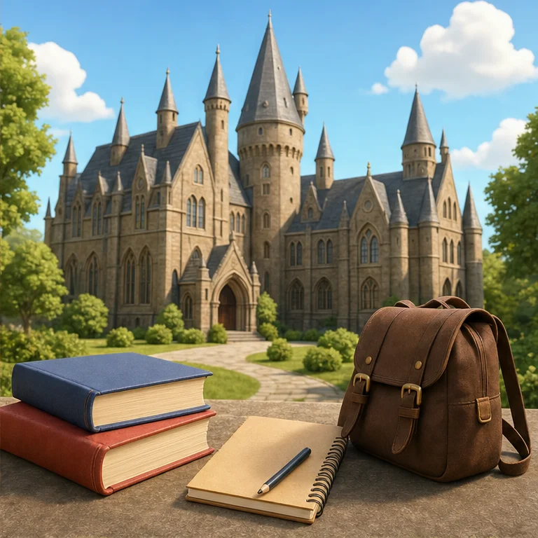 お話の中で、ハリーは学校に行きます。
友だちといっしょに、勉強したり、考えたりします。
こまったことを、力を合わせてのりこえます。
