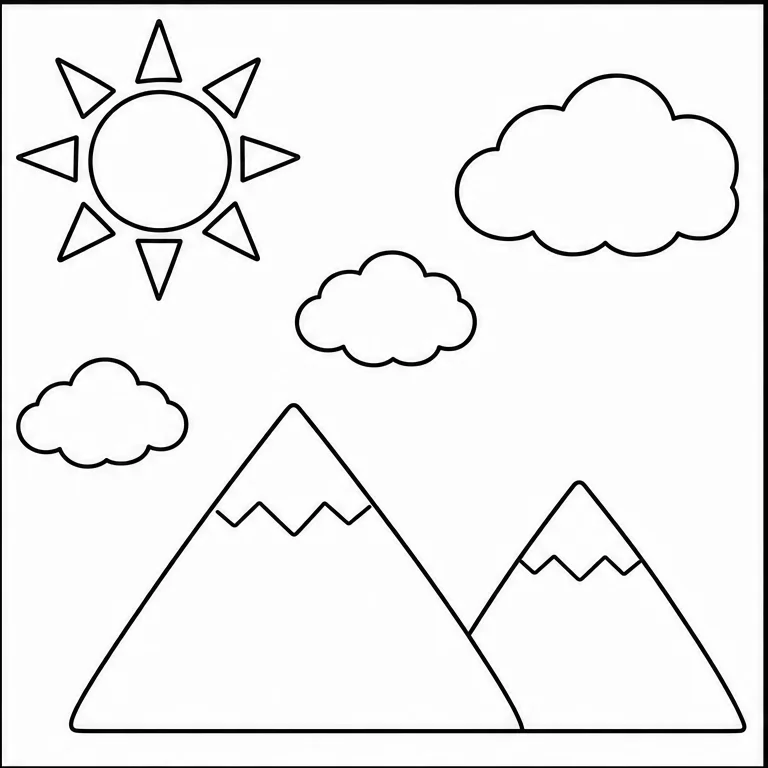 こんどは、ぜんぶ じぶんで ぬってみよう。
1ページめの いろを 見てもいいよ。
すきな いろに かえても たのしいね。
