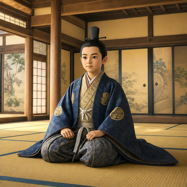 家光は、江戸時代のしょうぐんです。
しょうぐんは、むかしの日本をまとめる大きな役目の人です。
家光は、3代目のしょうぐんでした。