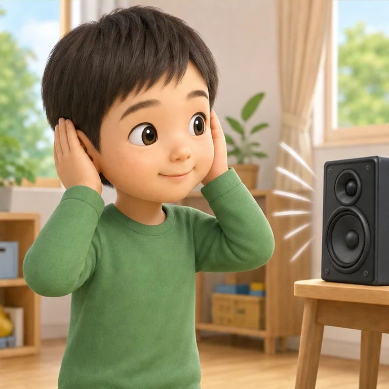 귀 안에 물건을 넣으면 안 돼요.
아주 큰 소리는 귀가 깜짝 놀라요.
귀는 부드럽게 소중히 해요.