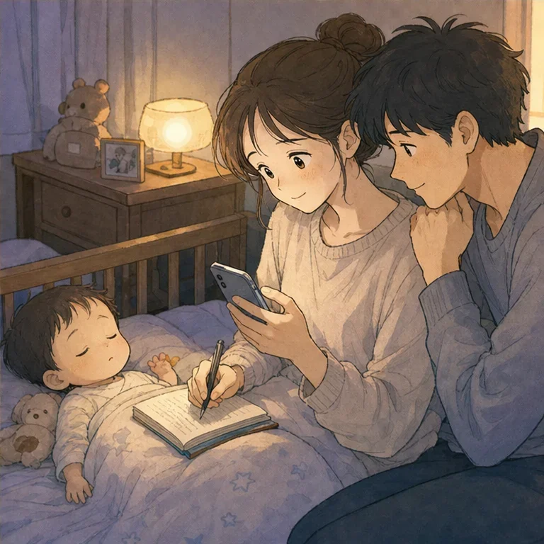 결국 그날, 아이가 여러 번 불러 준 것은 아니었습니다.
어쩌면 아직 의미까지는 몰랐을지도 모릅니다.
그래도 밤이 되어 잠든 얼굴을 보고 있으니, 오늘 일을 남겨 두고 싶어졌습니다.
아무렇지 않은 하루 속에, 잊고 싶지 않은 순간이 하나 더 늘었습니다.