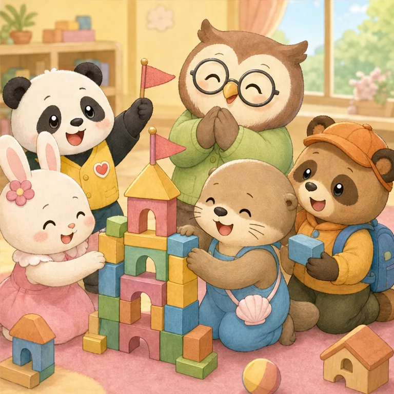 하나는 리쿠의 마음을 듣고, 조금씩 방긋방긋 웃게 되었어요.
바로 웃을 수 없는 날이 있어도 괜찮아요.
미안해는 다시 사이좋아지기 위한 첫걸음이에요.